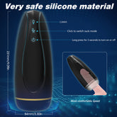 Frenzy shock cup nine frequency vibration five frequency sucking one key orgasm mode male masturbator